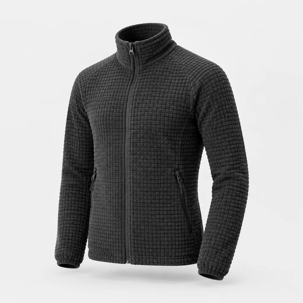 Berg Grid Fleece - catalogue view